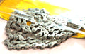 YBN S-410 Chain - 1/2 X 1/8 X 112L - Silver/Silver