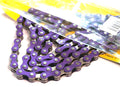 YBN S-410 Chain - 1/2 X 1/8 X 112L - Nickel/Purple