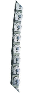 YBN MK-918 Half Link Chain - 1/2" X 1/8" - Silver