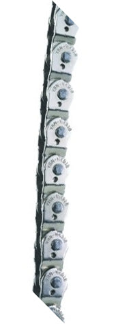 YBN MK-918N Half Link Chain - 1/2 X 3/32 - Silver