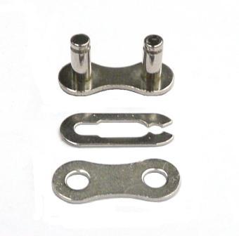 Link - 1/8" - Spring Clip Type - Silver (Single)