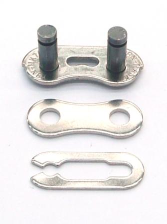 Connecting Links - 1/8" - Spring Clip Type - Silver (Single)