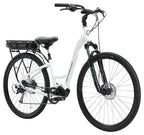 Apollo Eon Comfort 20 Electric Bike - Gloss White/Slate