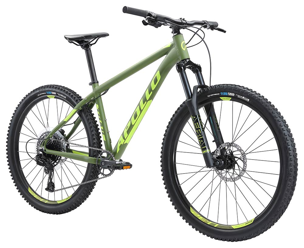 Apollo Trail 20 Mountain Bike - Matte Green/Lime