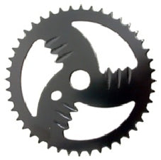 Steel Chain Ring - 1/2" x 1/8" x 44T - Black