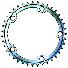 Chain Ring 39T X 130 BCD - Alloy - Suit Up To 11Spd - Silver