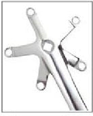 Alloy 170mm Crankset - 130 BCD - Uses 103mm BB - Single Speed - Silver