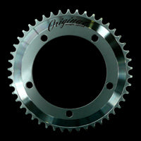 Chain Ring 46T X 130 BCD For Single Speed - Alloy - Silver - 1/2 X 3/32