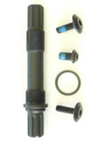Chromoly Spindle - American Type - 8T - 19mm For Loose Ball BB - 150mm Long