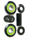 Bottom Bracket Set - 19mm - American - Sealed Bearings - Black