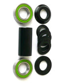 Bottom Bracket Set - 19mm - Spanish - Sealed Bearings - Black