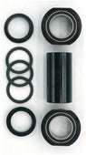 Bottom Bracket Set - 22mm - Euro - Sealed Bearings - Black