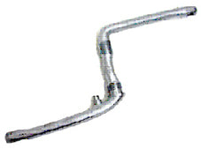 One Piece Crank - 165mm - With Pivot - Chromo - Silver