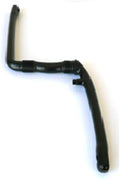 One Piece Crank - 175mm - With Pivot - Chromo - Black