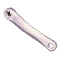 Crank Arm LH 170mm - Diamond Taper - Low Profile Alloy - Silver
