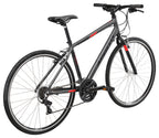 Apollo Trace 10 Flat Bar Road Bike - Matte Charcoal/Black/Red