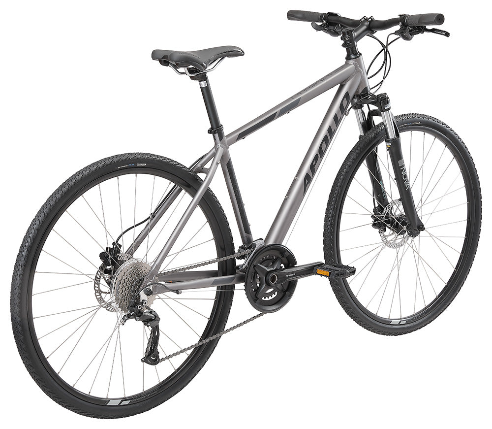 Apollo Transfer 30 Hybrid Bike - Matte Sand/Black