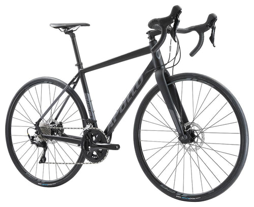 Apollo Giro 40 Road Bike - Matte Black/Charcoal