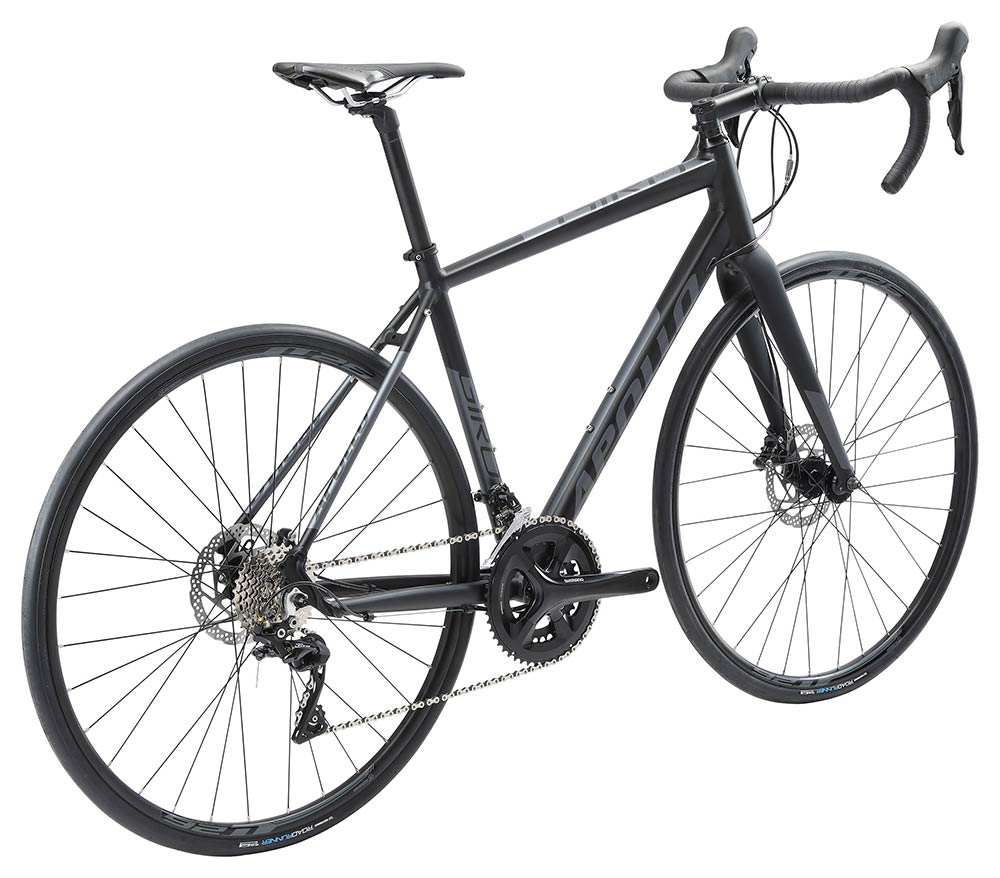 Apollo Giro 40 Road Bike - Matte Black/Charcoal