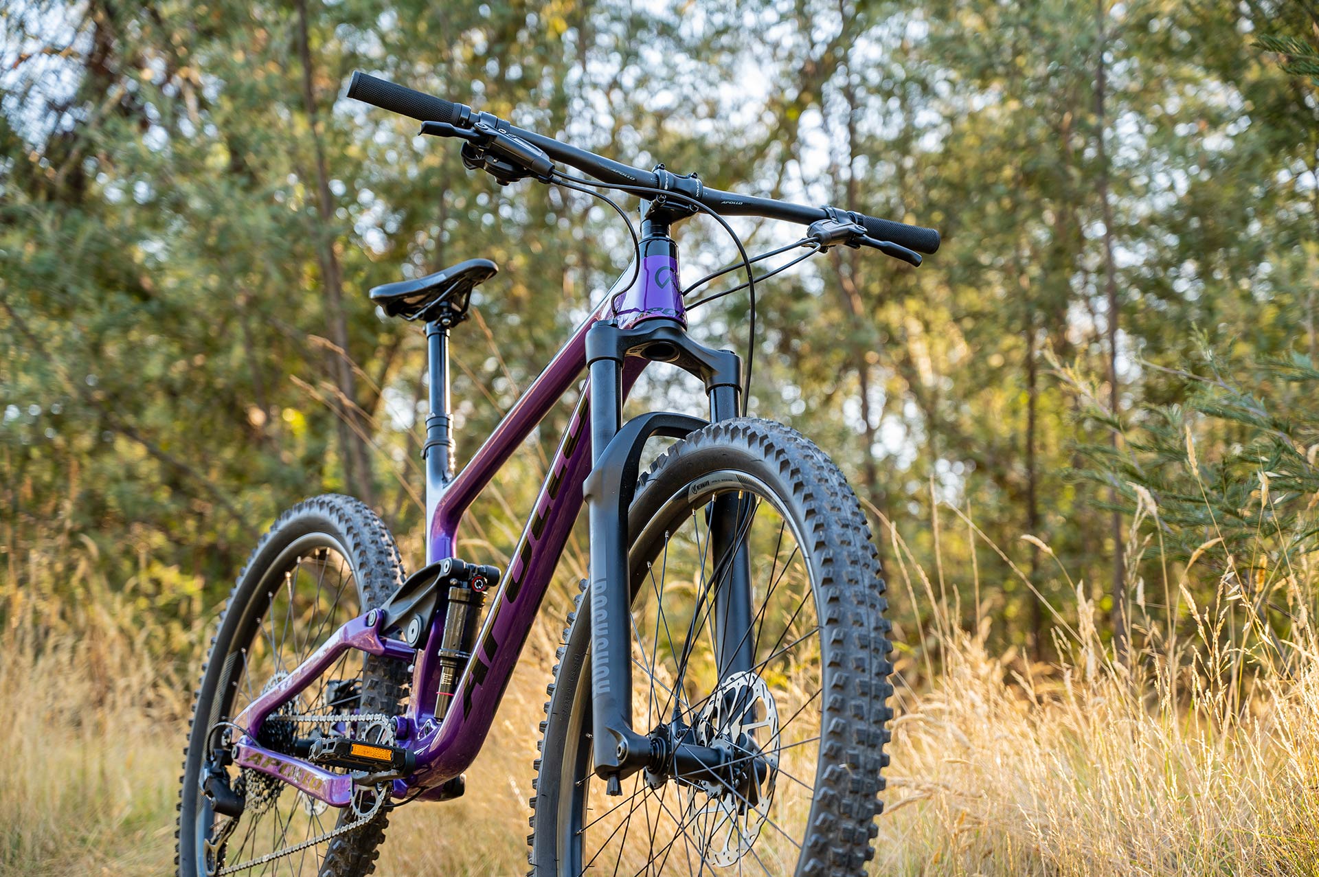 Apollo Trail Trail D 20 Dual Suspension Mountain Bike - Gloss Purple/Black