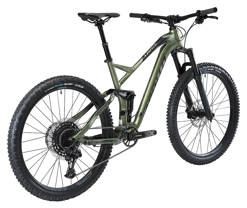 Apollo Trail D 10 Dual Suspension Mountain Bike - Gloss Green/Black