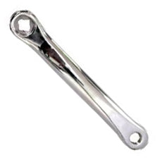 Crank Arm LH 170mm - Diamond Taper - Steel - Chrome