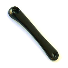 Crank Arm LH 175mm - Diamond Taper - Low Profile - Alloy - Black