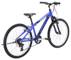 Apollo Cougar Boys 24" Mountain Bike - Gloss Blue/Black/Silver