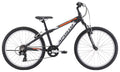 Apollo Cougar Boys 24" Mountain Bike - Matte Black/Silver/Orange