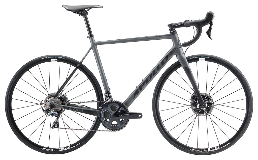 Apollo Ultra 30 Road Bike - Matte Charcoal Black