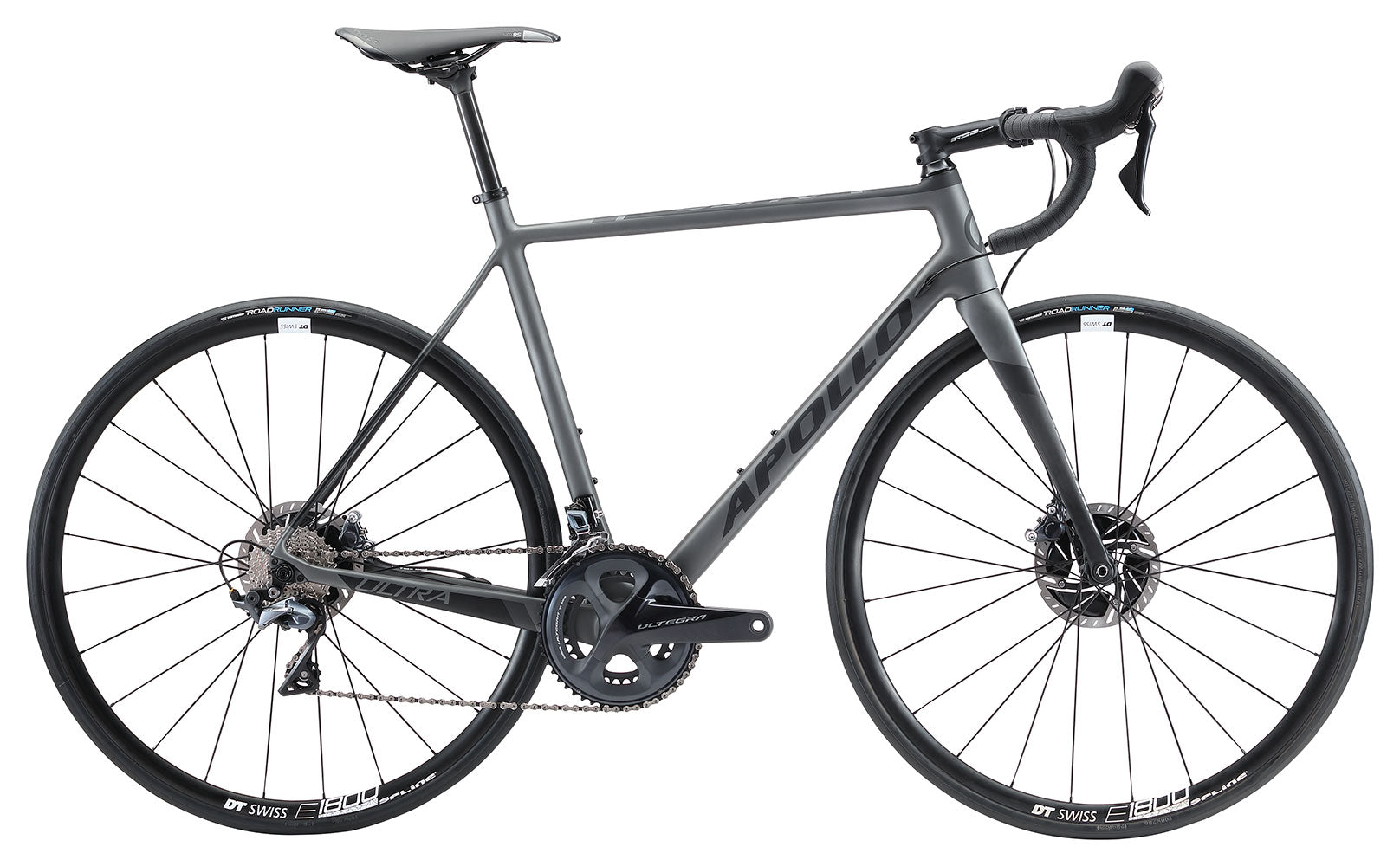 Apollo Ultra 30 Road Bike - Matte Charcoal Black