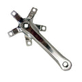 RH Crank 165mm - BCD 110mm - Alloy High Polished Silver
