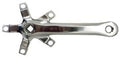 RH Crank 170mm - BCD 110mm - Alloy High Polished Silver