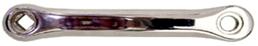 Alloy LH Crank - 170mm - High Polished Silver