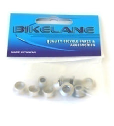 Chain Ring Bolt Single - Steel - Silver (Set 5)
