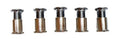 Chain Ring Bolt Triple - Steel - Silver (Set 5)