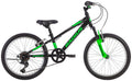 Radius Toughrunner Boys 20" Mountain Bike - Gloss Black/Green/Silver