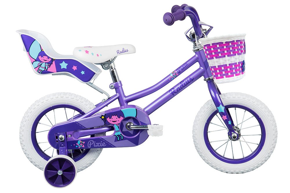 Radius Pixie Girls 12" Bike - Gloss Lavender/Purple