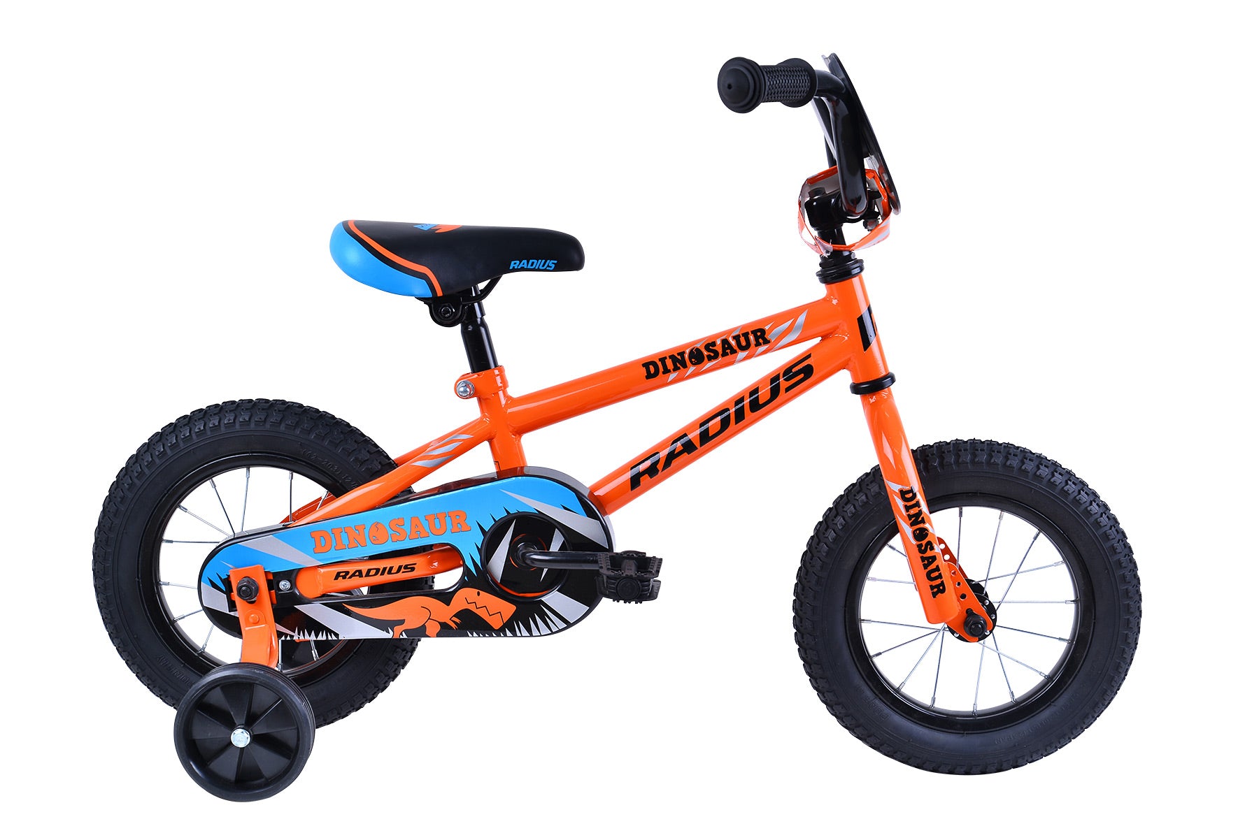 Radius Dinosaur Boys 12" Bike - Gloss Orange