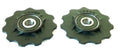 Derailleur Jockey Wheel With Spacers & Sealed Bearings - Nylon - 11T (Set of 2)