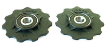 Derailleur Jockey Wheel With Spacers & Sealed Bearings - Nylon - 11T (Set of 2)