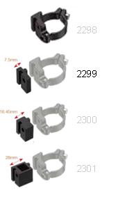 Extension 7.5mm - Clamp For Front Deraileur 34.9mm
