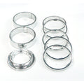 Spacer Set - Alloy - 12T Lock Ring - Silver