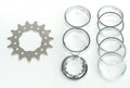 Conversion Kit - Single Speed - 3/32" Chromoly Sprocket- 12T Lock Ring + 7 Alloy Spacers