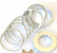 Conversion Kit - Single Speed - 3/32" Chromoly Sprocket- 16T Lock Ring + 7 Alloy Spacers