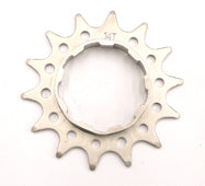 Cog For Cassette Hub - Chromoly - 14T - 3/32 - Silver