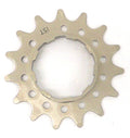 Cog For Cassette Hub - Chromoly - 15T - 3/32 - Silver