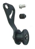 Chain Tensioner - Single Speed - Alloy - Black/Black (Suits Nutted & Q/R Axles)