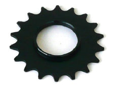 Fixed Cog - Screw On - Steel - 1/8 X 18T - Black