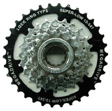 Sunrace Screw On Cluster - 7 Speed - 13 - 34T - Mega Range